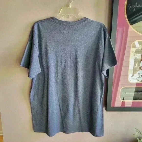 COPY - Star Wars Mens' Boba Fett Outline On A Circular Sunset Gradient T-Shirt … - Picture 2 of 9